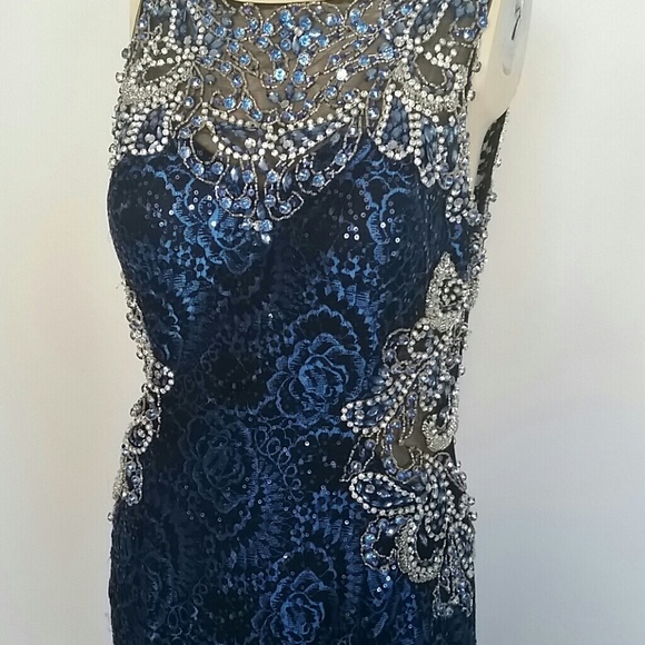 Tiffany size 12 prom dress - Picture 2 of 6